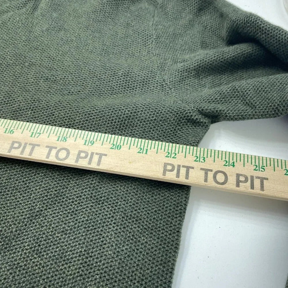 GAP Crew Neck Sweater Mens L Green NWT 0929 - Picture 7 of 8